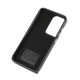 For Samsung Galaxy Galaxy S23 5G Brushed Texture Wallet Ring Holder Phone Case(Grey)