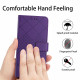 For Samsung Galaxy S24+ 5G Rhombic Grid Texture Leather Phone Case(Purple)