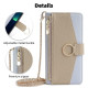 For Samsung Galaxy S24+ 5G Crossbody Litchi Texture Leather Phone Case(Blue)