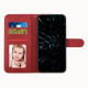 For Samsung Galaxy S24+ Stitching Calf Texture Buckle Leather Phone Case(Red)