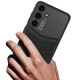 For Samsung Galaxy S24+ 5G GKK TPU + PU Full Coverage Phone Case(Litchi Texture)