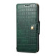 For Samsung Galaxy S23+ Denior Crocodile Texture Oil Edge Leather Phone Case(Green)
