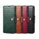 For Samsung Galaxy S24+ 5G Denior Crocodile Texture Oil Edge Leather Phone Case(Brown)