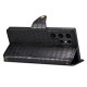 For Samsung Galaxy S24+ 5G Denior Crocodile Texture Oil Edge Leather Phone Case(Black)