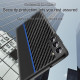 For Samsung Galaxy S24+ 5G Ultra-thin Carbon Fiber Texture Splicing Phone Case(Red)