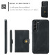 For Samsung Galaxy S24+ 5G JEEHOOD J01 Retro Magnetic Detachable Wallet Phone Case(Black)