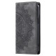 For Samsung Galaxy S23+ 5G Totem Embossed Magnetic Leather Phone Case(Grey)