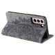 For Samsung Galaxy S23+ 5G Totem Embossed Magnetic Leather Phone Case(Grey)