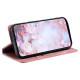 For Samsung Galaxy S23+ 5G Totem Embossed Magnetic Leather Phone Case(Rose Gold)