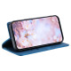 For Samsung Galaxy S24+ 5G Totem Embossed Magnetic Leather Phone Case(Blue)