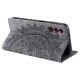For Samsung Galaxy S24+ 5G Totem Embossed Magnetic Leather Phone Case(Grey)