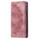 For Samsung Galaxy S24+ 5G Totem Embossed Magnetic Leather Phone Case(Rose Gold)
