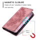 For Samsung Galaxy S24+ 5G Totem Embossed Magnetic Leather Phone Case(Rose Gold)