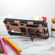 For Samsung Galaxy S24+ 5G Armor Shockproof TPU + PC Magnetic Phone Case with Holder(Rose Gold)