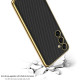 For Samsung Galaxy S24+ 5G GKK Plating TPU + Leather Full Coverage Phone Case(Black)