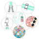 For Samsung Galaxy S24+ 5G Electroplating Pattern IMD TPU Shockproof Case with Neck Lanyard(Colorful Scales)