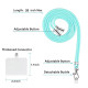 For Samsung Galaxy S24+ 5G Electroplating Pattern IMD TPU Shockproof Case with Neck Lanyard(Colorful Scales)