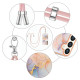 For Samsung Galaxy S24+ 5G Electroplating Pattern IMD TPU Shockproof Case with Neck Lanyard(Milky Way White Marble)