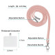 For Samsung Galaxy S24+ 5G Electroplating Pattern IMD TPU Shockproof Case with Neck Lanyard(Milky Way White Marble)