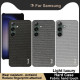 For Samsung Galaxy S24+ 5G imak Ruiyi Series Cloth Texture PU + PC Phone Case(Light Grey)