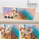 For Samsung Galaxy S24+ 5G Electroplating Pattern IMD TPU Shockproof Case with Rhinestone Ring Holder(Dream Chasing Butterfly)