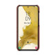 For Samsung Galaxy S24+ 5G Fierre Shann Oil Wax Texture Leather Phone Case with Card Slots(Brown)