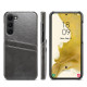 For Samsung Galaxy S24+ 5G Fierre Shann Oil Wax Texture Leather Phone Case with Card Slots(Black)