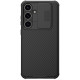 For Samsung Galaxy S24+ 5G NILLKIN Black Mirror Pro Series Camshield PC Phone Case(Black)