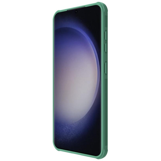 For Samsung Galaxy S24+ 5G NILLKIN Black Mirror Pro Series Camshield PC Phone Case(Green)