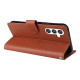 For Samsung Galaxy S24+ 5G 3-Card Slots Multifunctional Leather Phone Case(Brown)