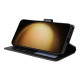 For Samsung Galaxy S24+ 5G 3-Card Slots Multifunctional Leather Phone Case(Black)