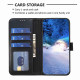 For Samsung Galaxy S24+ 5G Four-leaf Embossed Leather Phone Case(Black)