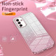 For Samsung Galaxy S24+ 5G Gradient Glitter Powder Electroplated Phone Case(Transparent)