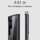 For Samsung Galaxy S24+ 5G Ming Shield Hybrid Frosted Transparent PC + TPU Scratchproof Phone Case(Black)