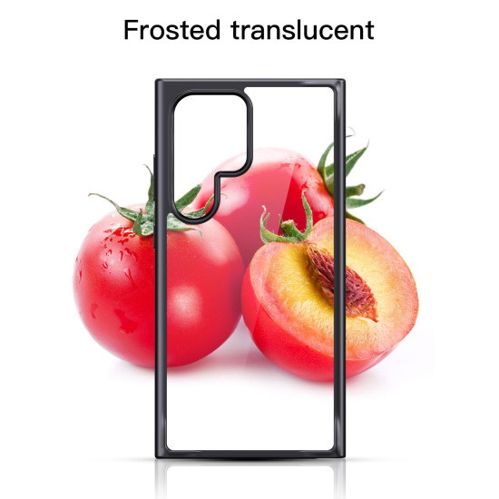 For Samsung Galaxy S24+ 5G Ming Shield Hybrid Frosted Transparent PC + TPU Scratchproof Phone Case(Blue)