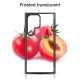For Samsung Galaxy S24+ 5G Ming Shield Hybrid Frosted Transparent PC + TPU Scratchproof Phone Case(Blue)