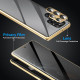 For Samsung Galaxy S24+ 5G Privacy Full Cover Magnetic Metal Tempered Glass Phone Case(Silver)