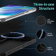For Samsung Galaxy S24+ 5G MagSafe Magnetic Liquid Silicone Phone Case(Black)