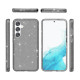 For Samsung Galaxy S24+ 5G Shockproof Terminator Glitter Powder Phone Case(Black)