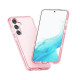 For Samsung Galaxy S24+ 5G Shockproof Terminator Glitter Powder Phone Case(Pink)