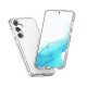 For Samsung Galaxy S24+ 5G Shockproof Terminator Glitter Powder Phone Case(White)