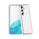 For Samsung Galaxy S24+ 5G Shockproof Terminator Glitter Powder Phone Case(Transparent)