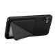For Samsung Galaxy S24+ 5G Denior Imitation Calf Leather Back Phone Case with Holder(Black)