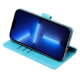 For Samsung Galaxy S24+ 5G Calf Texture Buckle Flip Leather Phone Case(Light Blue)