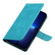 For Samsung Galaxy S24+ 5G Calf Texture Buckle Flip Leather Phone Case(Light Blue)