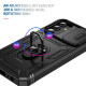 For Samsung Galaxy S24+ 5G Sliding Camshield TPU + PC Phone Case with Holder(Black)