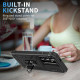 For Samsung Galaxy S24+ 5G Sliding Camshield TPU + PC Phone Case with Holder(Black)