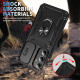For Samsung Galaxy S24+ 5G Sliding Camshield TPU + PC Phone Case with Holder(Black)