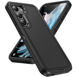 For Samsung Galaxy S24+ 5G / S25+ 5G Life Waterproof Rugged Phone Case(Black)