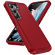 For Samsung Galaxy S24+ 5G / S25+ 5G Life Waterproof Rugged Phone Case(Red + Black)